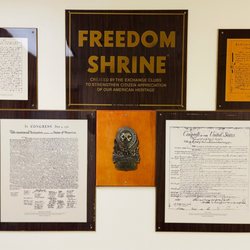 Eisenhower Army Medical Center - Freedom Shrine on 3rd floor