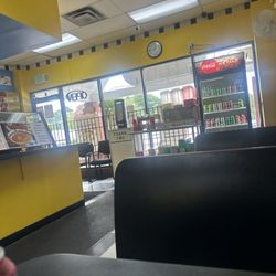 Inside the restaurant