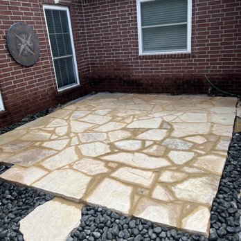 Mendoza Masonry - Flagstone patio. - Masonry/Concrete Near Me - Houston, Texas Mendoza Masonry - Flagstone patio. - Masonry/Concrete Near Me - Houston, Texas