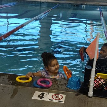 Premier Swim Academy - My little girl getting special attention - Swimming Lessons/Schools Near Me - Rancho Cucamonga, California