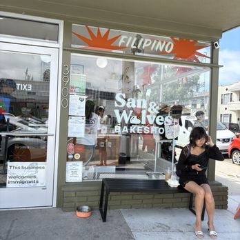 San & Wolves Bakeshop - Front of the shop - Filipino Near Me - Long Beach, California San & Wolves Bakeshop - Front of the shop - Filipino Near Me - Long Beach, California