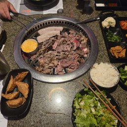Brisket, Beef Belly, and Pork Belly
