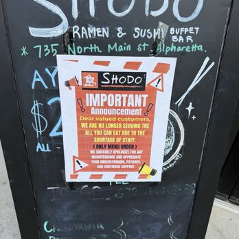 Shodo Ramen & Sushi - Sushi Bars Near Me - Alpharetta, Georgia