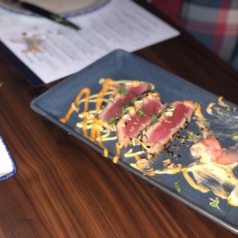 Oliver's Rooftop - Seared tuna appetizer - New American Near Me - Erie, Pennsylvania