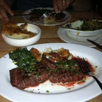 St. Anselm - Skirt steak (a special that night) and the fixin's - New American Near Me - Brooklyn, New York