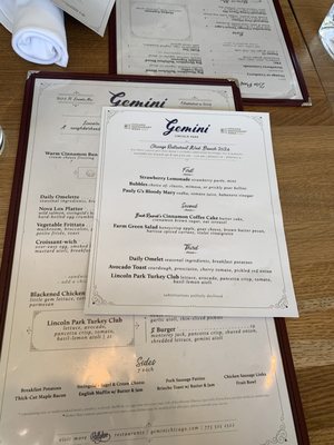 Menu photo 8 Gemini Chicago, IL Menu photo 8 Gemini Chicago, IL