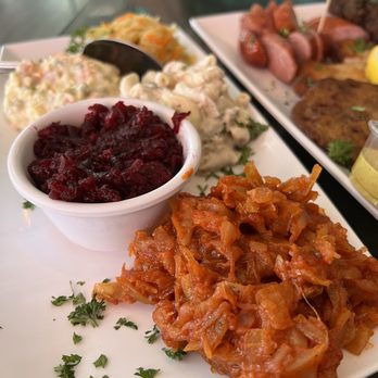 German Guys - Moms Bigos, Beets, Tuna Noodle Salad, Mom's Potato Salad - German Near Me - Stockton, California German Guys - Moms Bigos, Beets, Tuna Noodle Salad, Mom's Potato Salad - German Near Me - Stockton, California