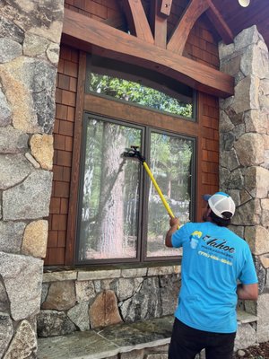 Tahoe Home Power Wash - Give your home the refresh it deserves! Our professional home power washing removes built-up dirt, grime, mold, and mildew from siding, driveways, patios, decks, and more. Not only does it instantly boost curb appeal, but it also helps protect your home’s surfaces from long-term damage.
At Tahoe Power Washing Bros, we use top-quality equipment and eco-friendly cleaning solutions to safely restore your property’s beauty. Whether you’re getting ready to sell, hosting guests, or just want to enjoy a cleaner, brighter home, our power washing service delivers lasting results you’ll see right away. Tahoe Home Power Wash - Give your home the refresh it deserves! Our professional home power washing removes built-up dirt, grime, mold, and mildew from siding, driveways, patios, decks, and more. Not only does it instantly boost curb appeal, but it also helps protect your home’s surfaces from long-term damage.
At Tahoe Power Washing Bros, we use top-quality equipment and eco-friendly cleaning solutions to safely restore your property’s beauty. Whether you’re getting ready to sell, hosting guests, or just want to enjoy a cleaner, brighter home, our power washing service delivers lasting results you’ll see right away.
