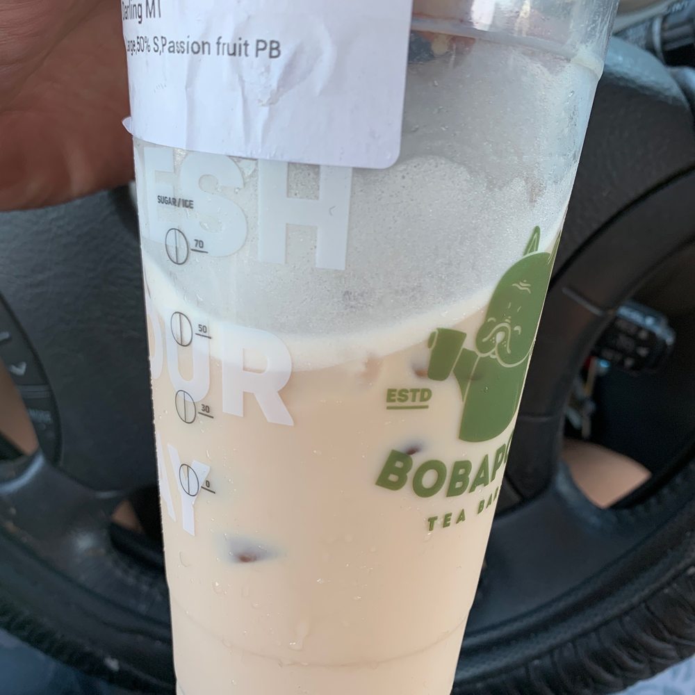 BobaPOP Tea Bar - Darling Milk Tea 50% sugar and popping boba - Tea Rooms Near Me - Garden Grove, California BobaPOP Tea Bar - Darling Milk Tea 50% sugar and popping boba - Tea Rooms Near Me - Garden Grove, California
