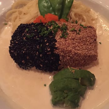 Flying Fish Grill - Yin Yan Salmon - Japanese Near Me - Carmel, California Flying Fish Grill - Yin Yan Salmon - Japanese Near Me - Carmel, California