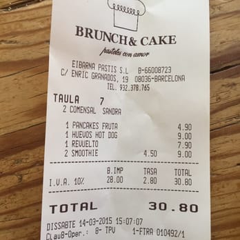 Brunch & Cake - So cheap! - Breakfast & Brunch Near Me - Barcelona, B Brunch & Cake - So cheap! - Breakfast & Brunch Near Me - Barcelona, B