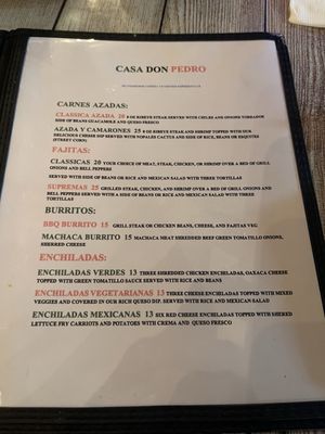 Menu photo 7 Casa Don Pedro Maryland Heights, MO Menu photo 7 Casa Don Pedro Maryland Heights, MO