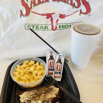 Saltgrass Steak House - 8 oz steak with smoked Mac and cheese - Steakhouses Near Me - Norman, Oklahoma Saltgrass Steak House - 8 oz steak with smoked Mac and cheese - Steakhouses Near Me - Norman, Oklahoma