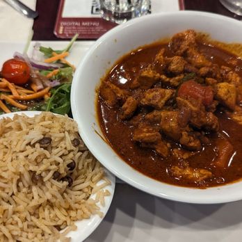 Desta Ethiopian Kitchen - Chicken tibs with rice - Ethiopian Near Me - Atlanta, Georgia