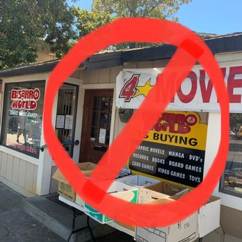 Bizarro World - Discount items with prices the store doesn't honor. More discount boxes inside that they don't honor. - Comic Books Near Me - Davis, California