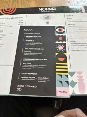 Menu photo 2 Norma Kraków, MA