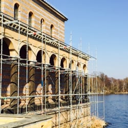 Schlosspark- Sacrow - Leider eingerüstet derzeit @ Heilandskirche Sacrow