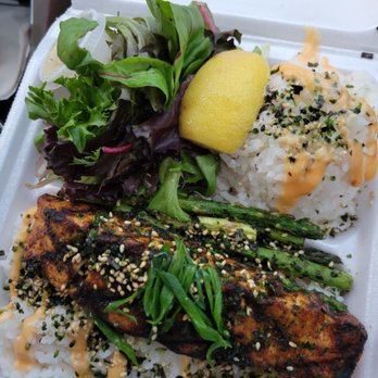 Upscale Hawaii - Furikake salmon - Diners Near Me - Honolulu, Hawaii Upscale Hawaii - Furikake salmon - Diners Near Me - Honolulu, Hawaii