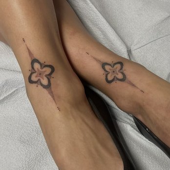 Heritage Tattoo - Finished ornamentals done by Roger Kelly - Tattoo Near Me - Las Vegas, Nevada
