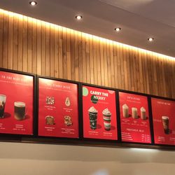 Starbucks - Christmas drink choices