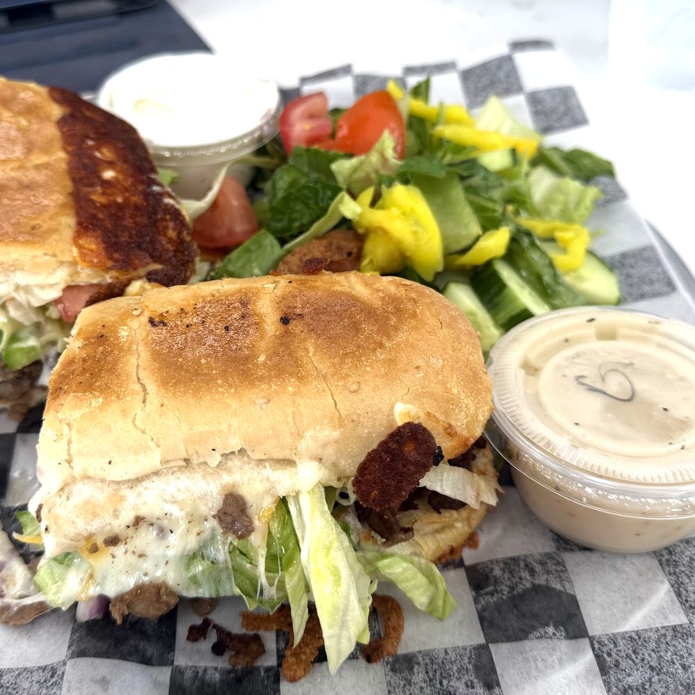 Steak and Cheese sub. Great flavor with a crisp toasted bun. Steak and Cheese sub. Great flavor with a crisp toasted bun.