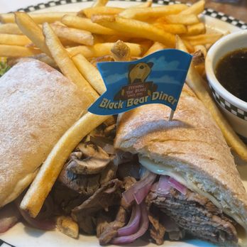 Black Bear Diner Elk Grove - Tri Tri-Tip Dip (490 cal) with fries - Diners Near Me - Elk Grove, California Black Bear Diner Elk Grove - Tri Tri-Tip Dip (490 cal) with fries - Diners Near Me - Elk Grove, California