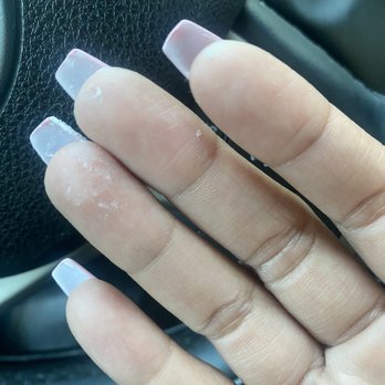 CiCi Nail Bar - I feel as if I shouldn't have to explain much in these pictures. But this has to be the worse experience I have had to have. - Eyelash Service Near Me - Universal City, Texas