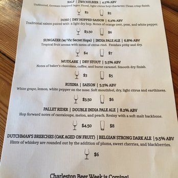 Charles Towne Fermentory - Today's line up (09/03/17) - Breweries Near Me - Charleston, South Carolina Charles Towne Fermentory - Today's line up (09/03/17) - Breweries Near Me - Charleston, South Carolina