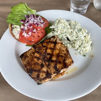 Cowfish - Blackened Mahi sandwich was delicious - New American Near Me - Hampton Bays, New York Cowfish - Blackened Mahi sandwich was delicious - New American Near Me - Hampton Bays, New York