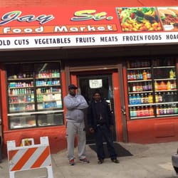 Jay St. Food Market and it's go to guys Kev and Vincent