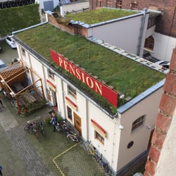 Picobello - Blick von oben auf die Pension