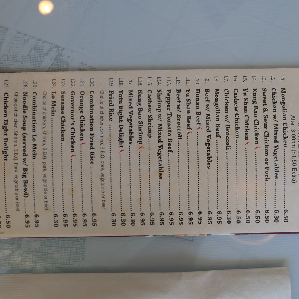 BinHai - Menu - Chinese Near Me - Northbrook, Illinois