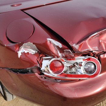 Browning Collision Center - My car before my repairs. - Body Shops Near Me - Cerritos, California