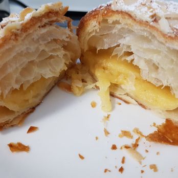 Charmaine Sweets - Inside of almond croissant - Bakeries Near Me - Toronto, Ontario Charmaine Sweets - Inside of almond croissant - Bakeries Near Me - Toronto, Ontario