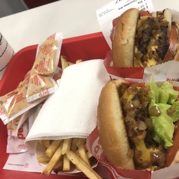 In-N-Out Burger - Double double w fries - Fast Food Near Me - Waco, Texas