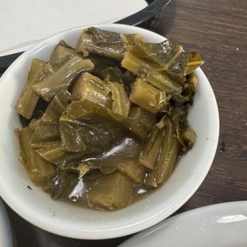 Sauce Boss Southern Kitchen - Collard Greens - really collard stems! Disappointing. - Southern Near Me - Draper, Utah Sauce Boss Southern Kitchen - Collard Greens - really collard stems! Disappointing. - Southern Near Me - Draper, Utah