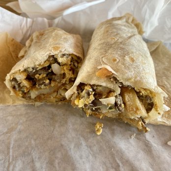 Beto's Tacos - Steak, H. Steak, Cheese, Potatoes, Eggs and Pico de Gallo Burrito - Mexican Near Me - Citrus Heights, California