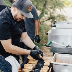 Órale Taqueria - Onsite cooking