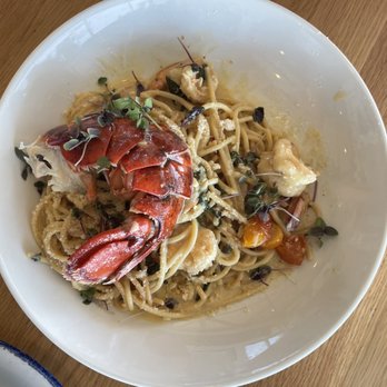 Pier 6 - Seafood pasta - Seafood Near Me - San Leon, Texas