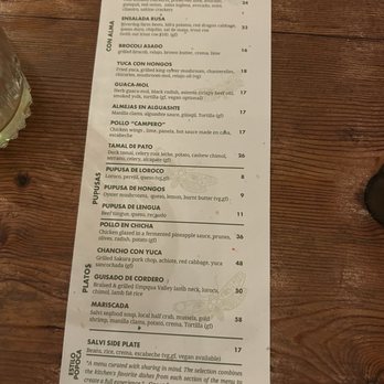Popoca - Full menu - Salvadoran Near Me - Oakland, California