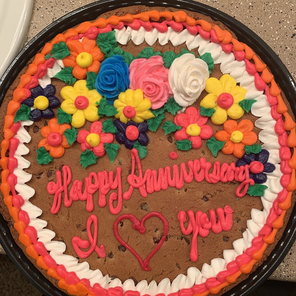 Cookie cake! Cookie cake!