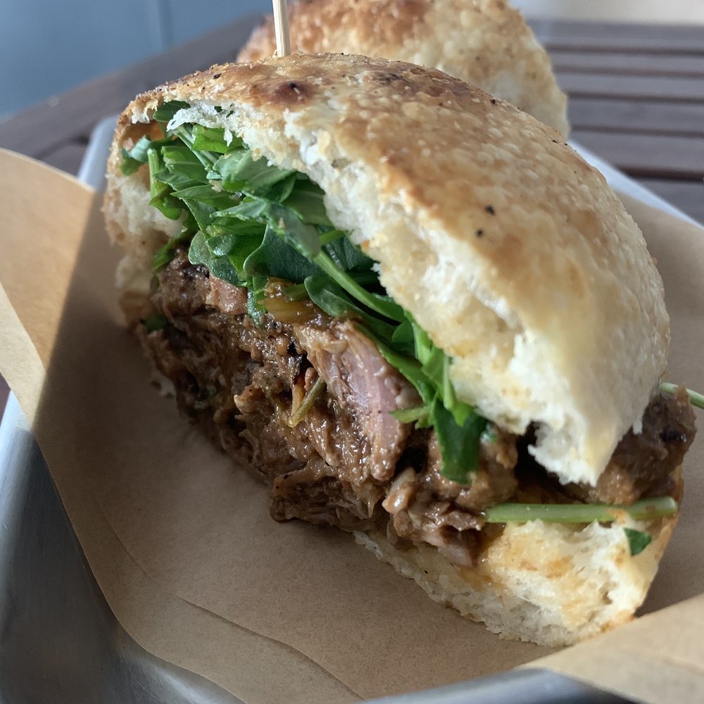 Cotto Pizza - Roast lamb on homemade rustic bread - Pizza Near Me - Doral, Florida Cotto Pizza - Roast lamb on homemade rustic bread - Pizza Near Me - Doral, Florida