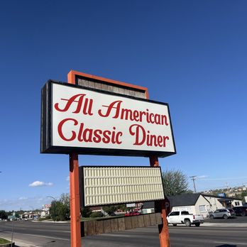 All American Diner - Signage - Diners Near Me - Cedar City, Utah