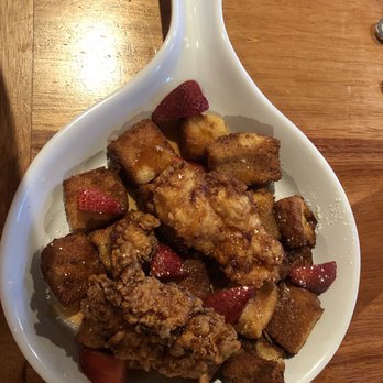 Ruby Slipper Pensacola - Sweet heat chicken and French toast bites. - Breakfast & Brunch Near Me - Pensacola, Florida