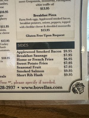Menu photo 2 Bovellas Bakery Cafe Mountainside, NJ Menu photo 2 Bovellas Bakery Cafe Mountainside, NJ