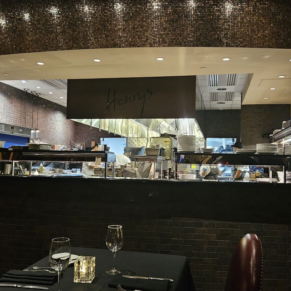 Henry's steakhouse kitchen
