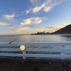 Malibu Sport Fishing Pier - Malibu Pier after sunset 8-17-26.