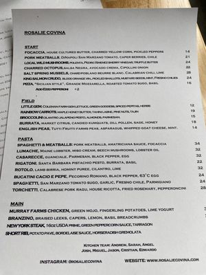 Menu photo 4 Rosalie Covina, CA Menu photo 4 Rosalie Covina, CA