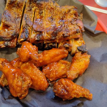 Big Bone BBQ & Wicked Wings - Monday special (fries not pictured) 34$ - Barbeque Near Me - Markham, Ontario Big Bone BBQ & Wicked Wings - Monday special (fries not pictured) 34$ - Barbeque Near Me - Markham, Ontario