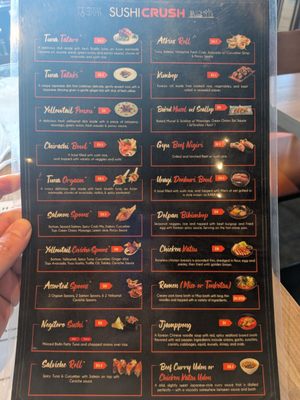Menu photo 1 Sushi Crush Scottsdale, AZ